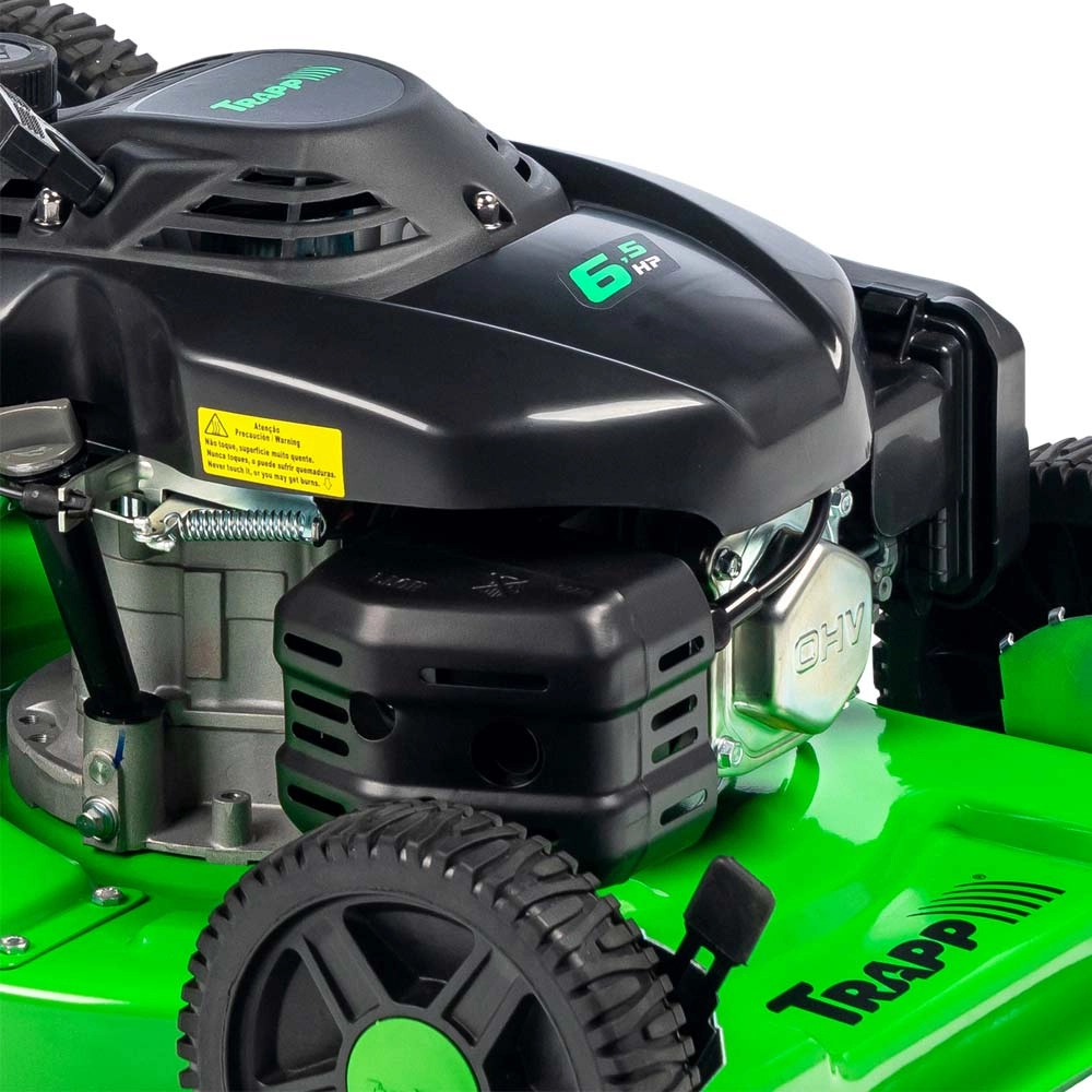 Cortador Grama a Gasolina Com Recolhedor 6.5CV 4 Tempos LF650RM Trapp