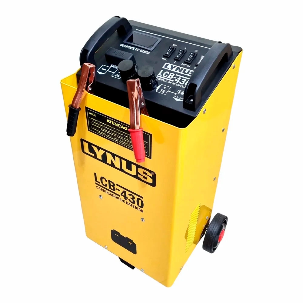 Carregador de Bateria LCB430 Lynus 220V