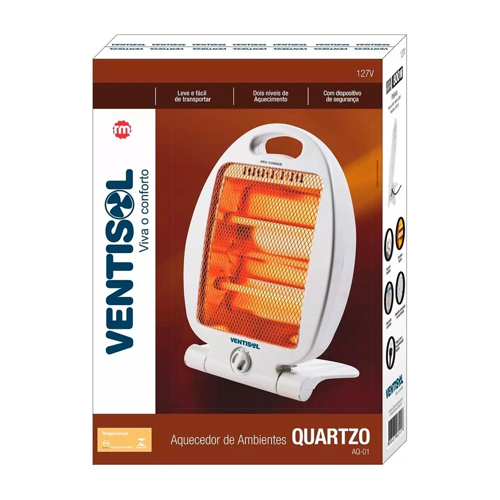 Aquecedor Doméstico Quartzo M Aq Premium Ventisol