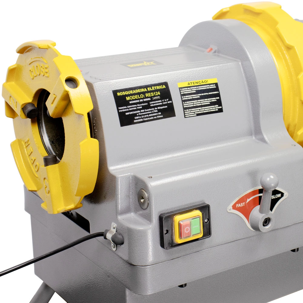 Rosqueadeira Elétrica 1/2 a 4" Polegadas BSP RES124 Starflex