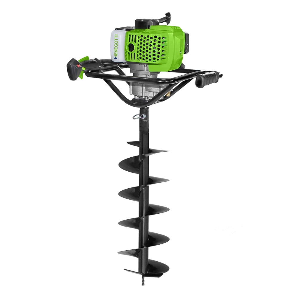 Perfurador Solo Gasolina 52cc 2t Com Broca 15x80cm MCC MPS52 Menegotti