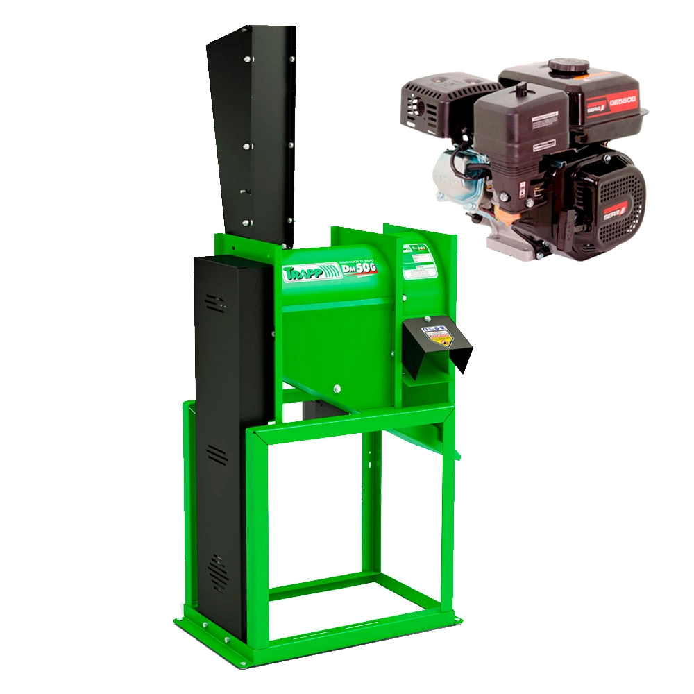 Debulhador Milho Gasolina 5,5hp DM50G Trapp