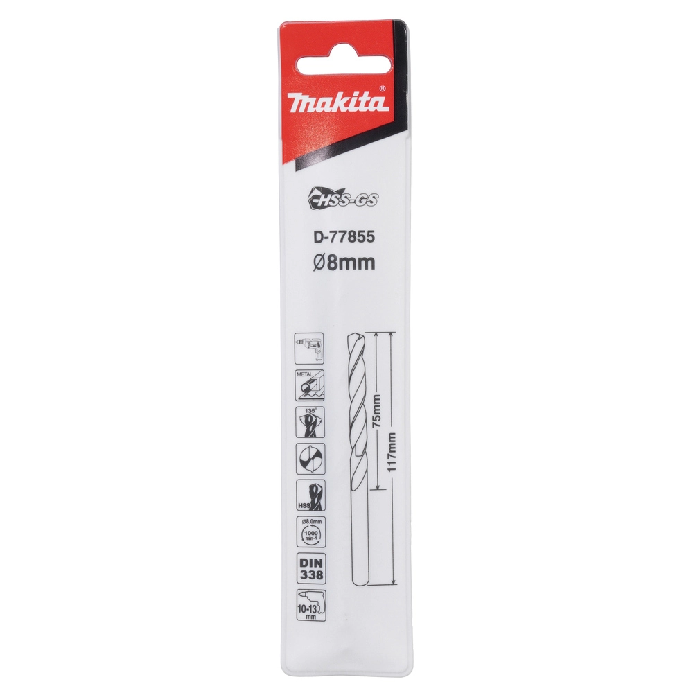 Broca Aço Rápido 68X117mm D77855 Makita