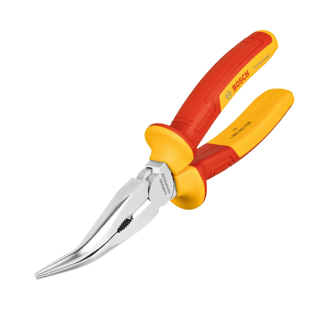 Alicate Meia Cana Bico Curvo 40° 200mm VDE 1600A02NE4000 Bosch Alicate Meia Cana Bico Curvo 40° 200mm VDE 1600A02NE4000 Bosch