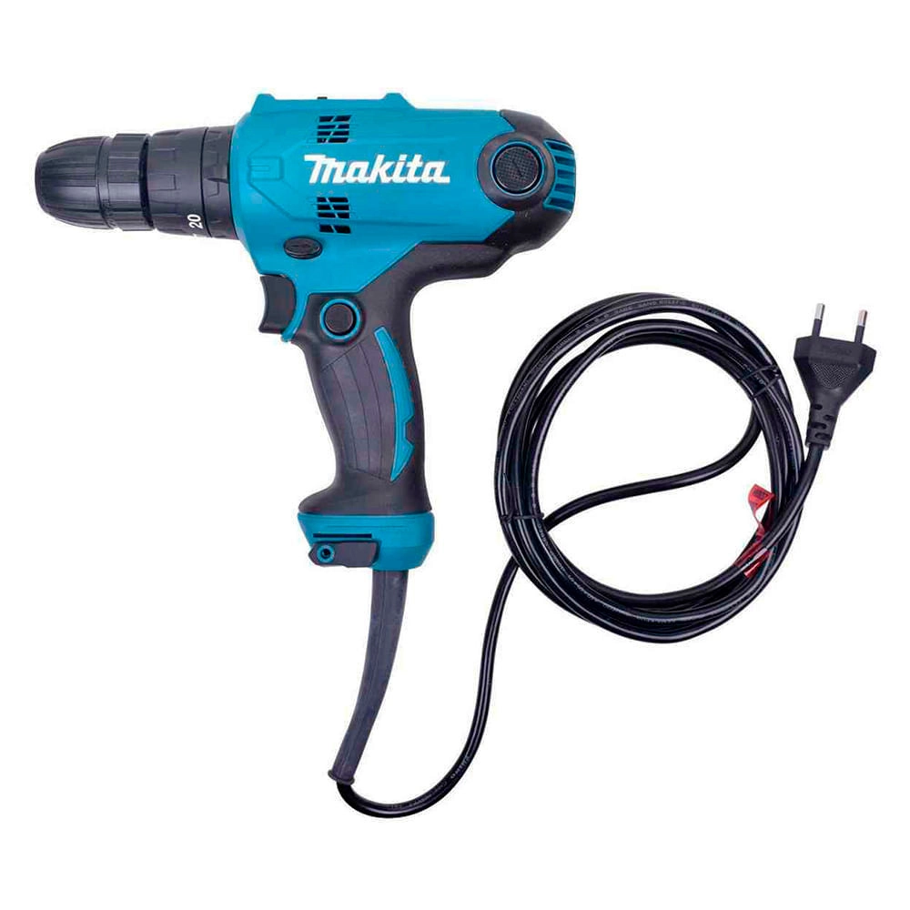 Parafusadeira Furadeira de Impacto Kit 5 Brocas HP0300P Makita