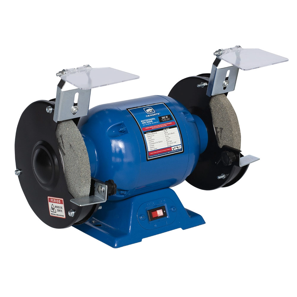 Motoesmeril 6" 360W 1/2CV Bivolt GRE3660B CERONTE Motoesmeril 6" 360W 1/2CV Bivolt GRE3660B CERONTE