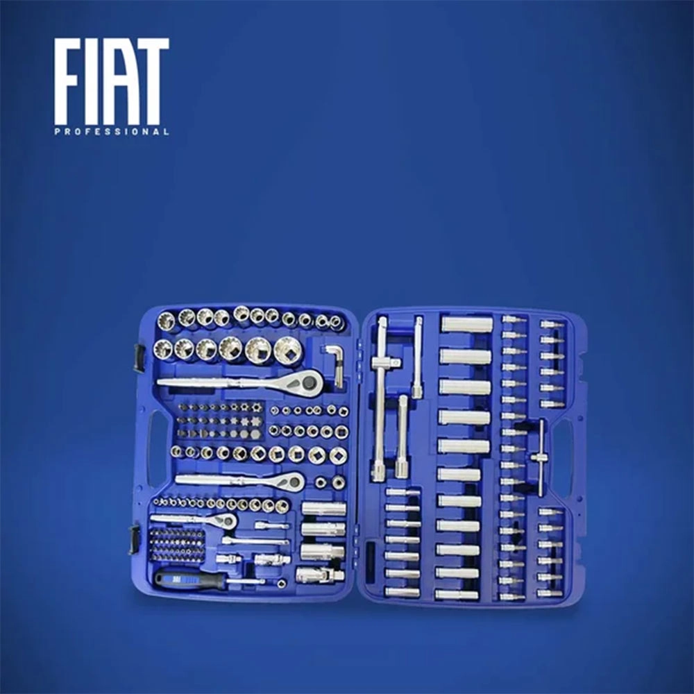 Maleta Kit Ferramentas Cromo Vanadio 192 Peças Centuria 192 Fiat