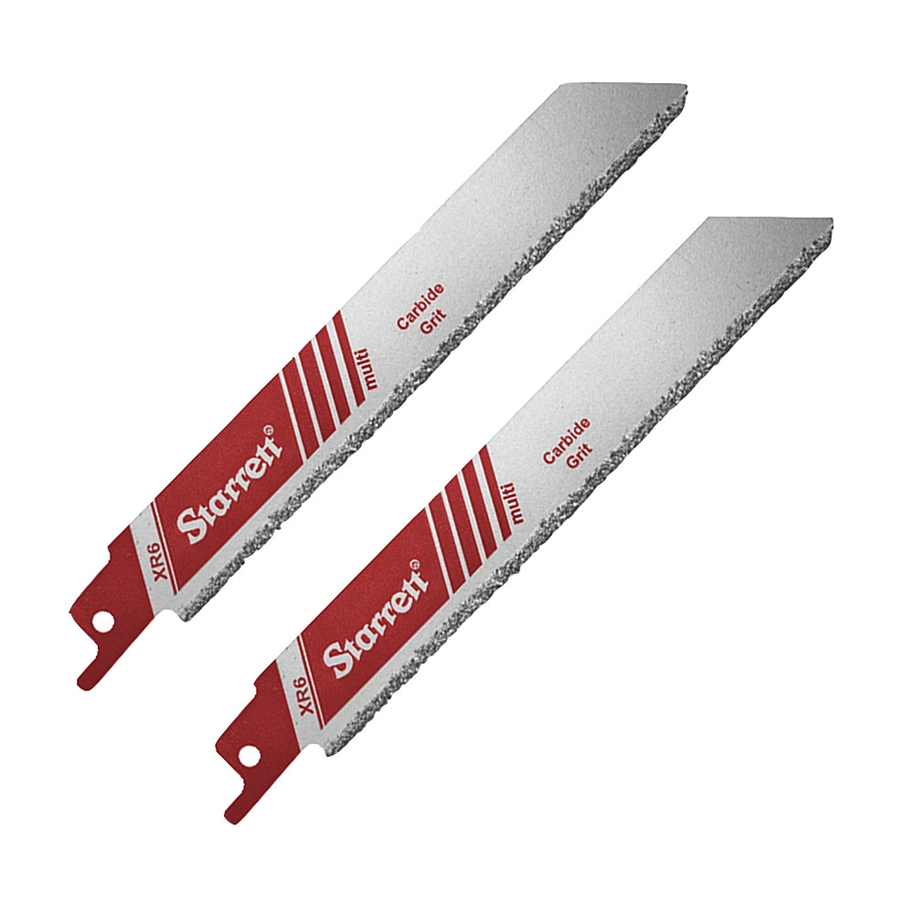 Kit 2 Lâminas Serra Sabre para Cerâmica e Tijolo 15cm XR6 Starrett