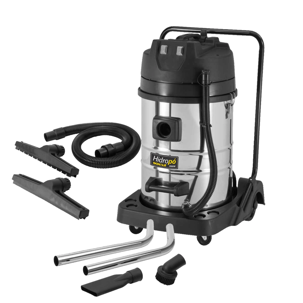 Aspirador Água e Pó 2000W 70 Litros Hidropó Schulz 220V