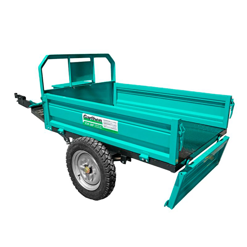 Carretinha para Motocultivador 500Kg GCM500F Garthen