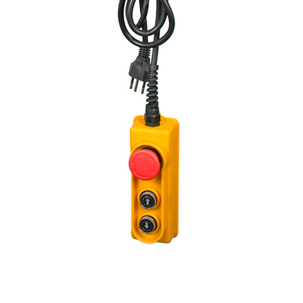 Guincho Talha de Coluna Capacidade 1000kg Cabo 12m TEC GT 500/1000 CSM 127V