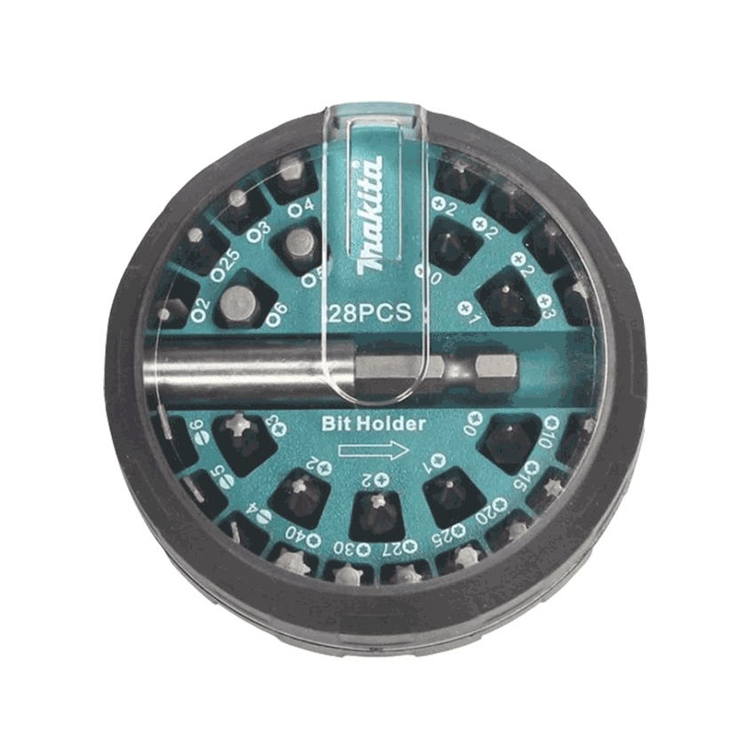Jogo de Bits e adaptador com 28 peças B28911 Makita