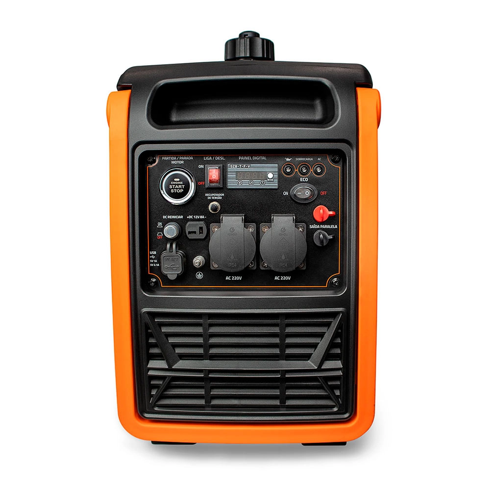 Gerador Inverter Gasolina 4T Bivolt Part Elétrica Máx 4,2Kva 4800i-E CSM 