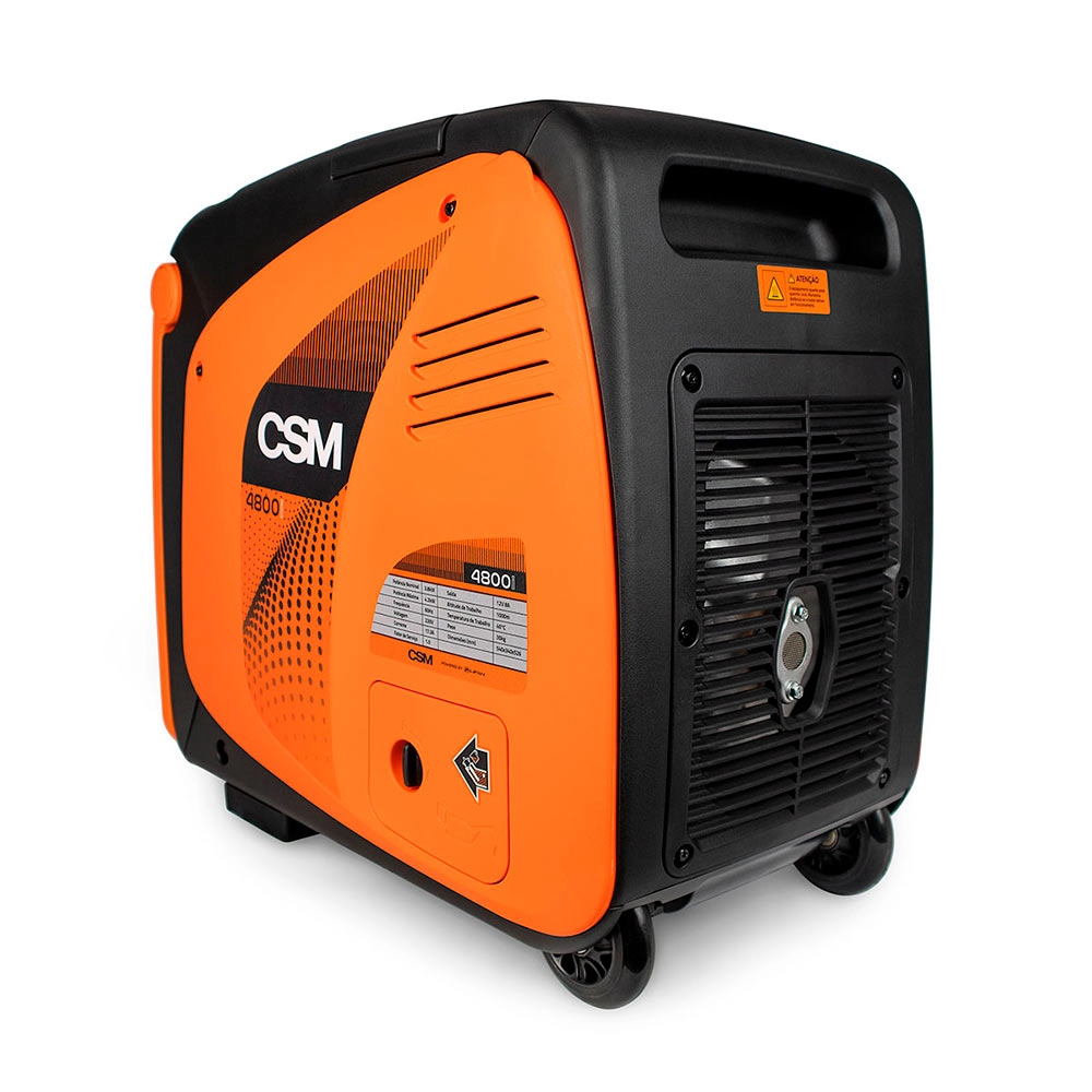 Gerador Inverter Gasolina 4T Bivolt Part Elétrica Máx 4,2Kva 4800i-E CSM 