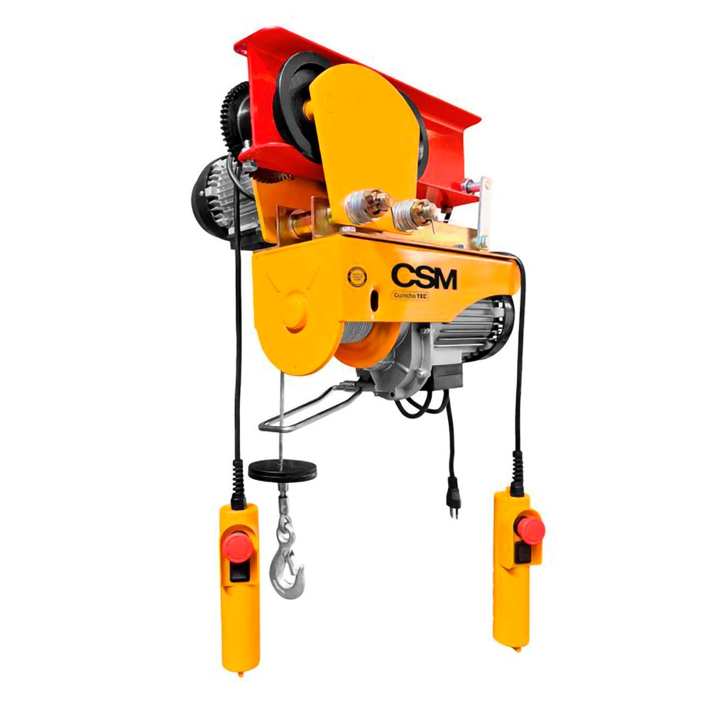 Guincho Talha de Coluna Com Trole Max 1000kg TEC500/1000 CSM