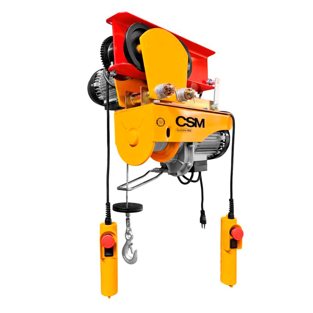 Guincho Talha de Coluna Com Trole Max 600kg TEC GT600 CSM