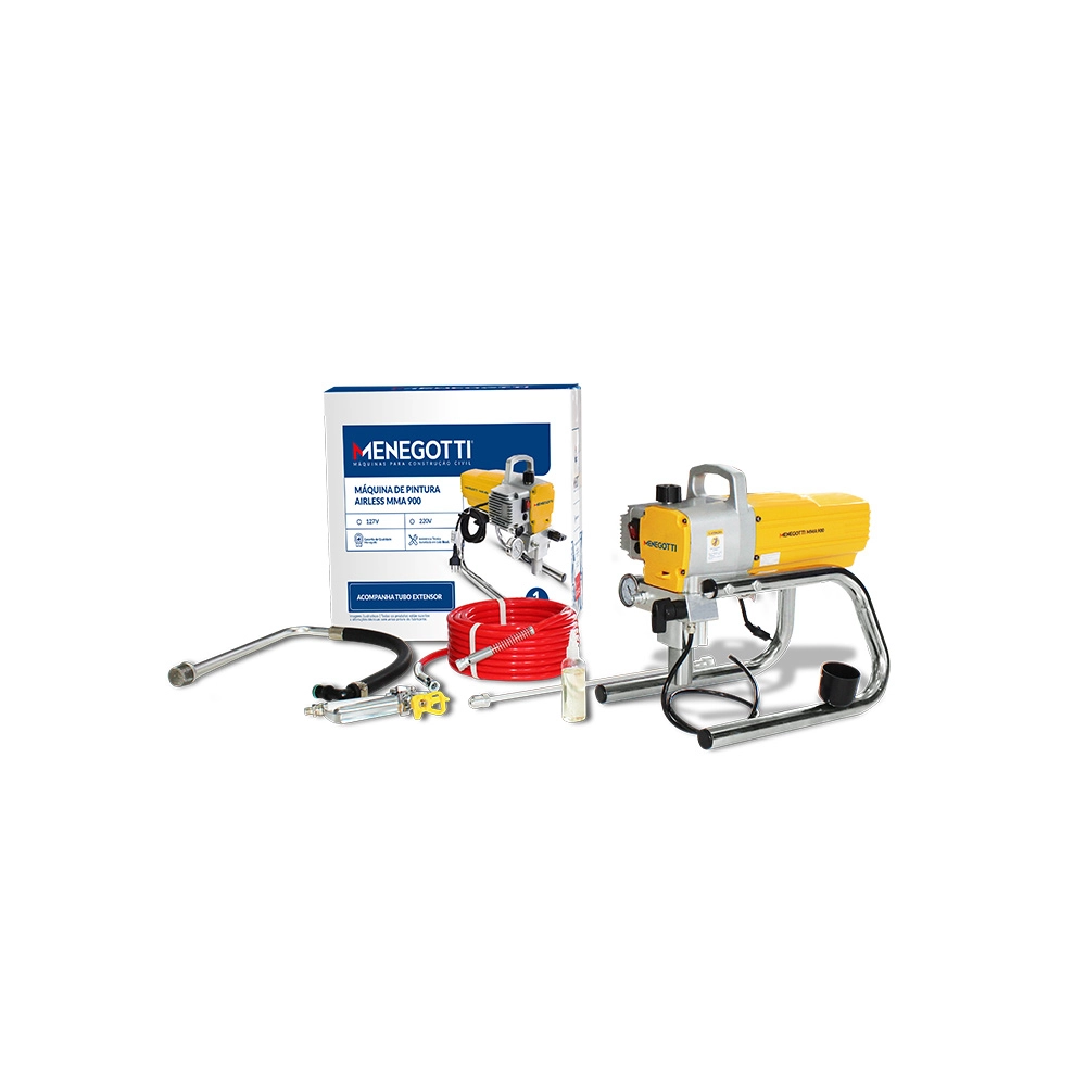 Máquina de Pintura Airless MMA900 1.2HP Menegotti