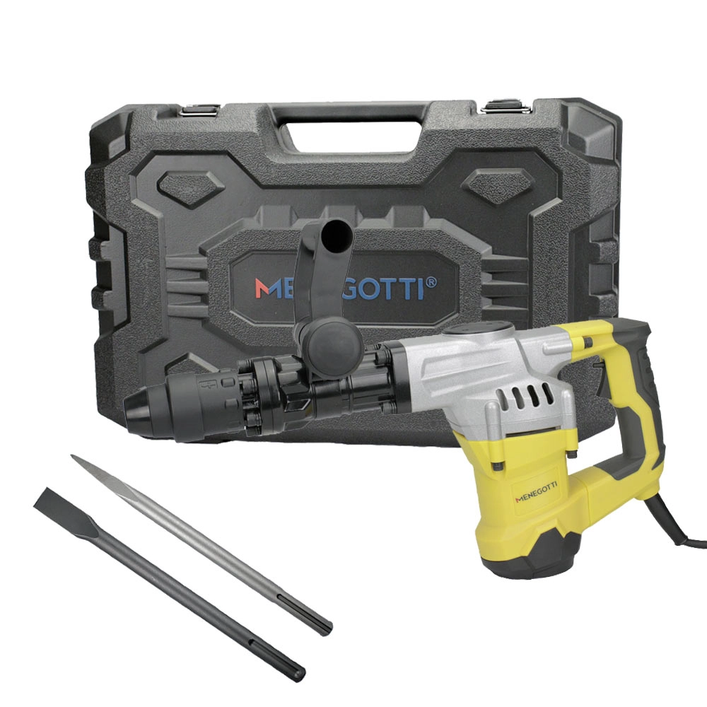 Martelo Rompedor 8KG 15J 1300W MMR1300 SDS MAX Menegotti Martelo Rompedor 8KG 15J 1300W MMR1300 SDS MAX Menegotti