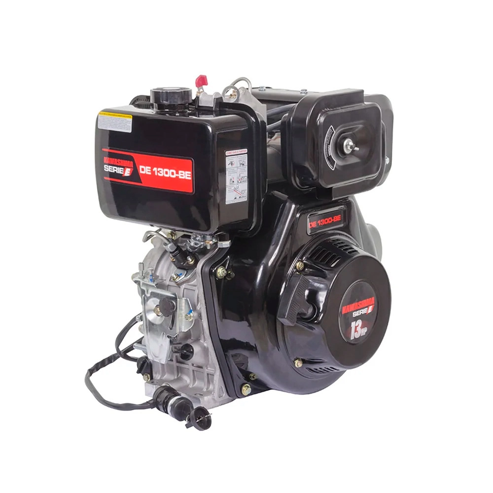 Motor Diesel Partida Elétrica 13HP DE1300BE Kawashima