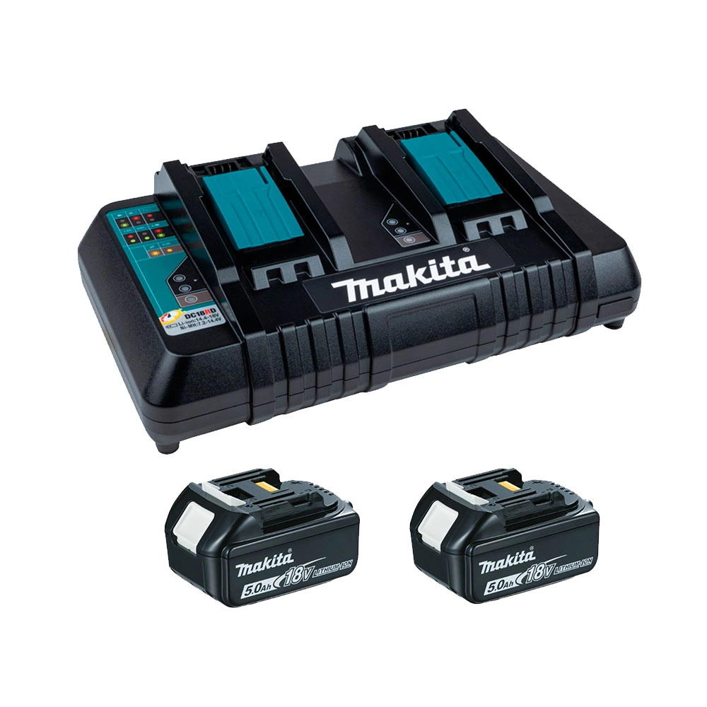 Motosserra Bateria 5Ah 36V (18V+18V) Carregador Duplo DUC306PT2 Makita Motosserra Bateria 5Ah 36V (18V+18V) Carregador Duplo DUC306PT2 Makita