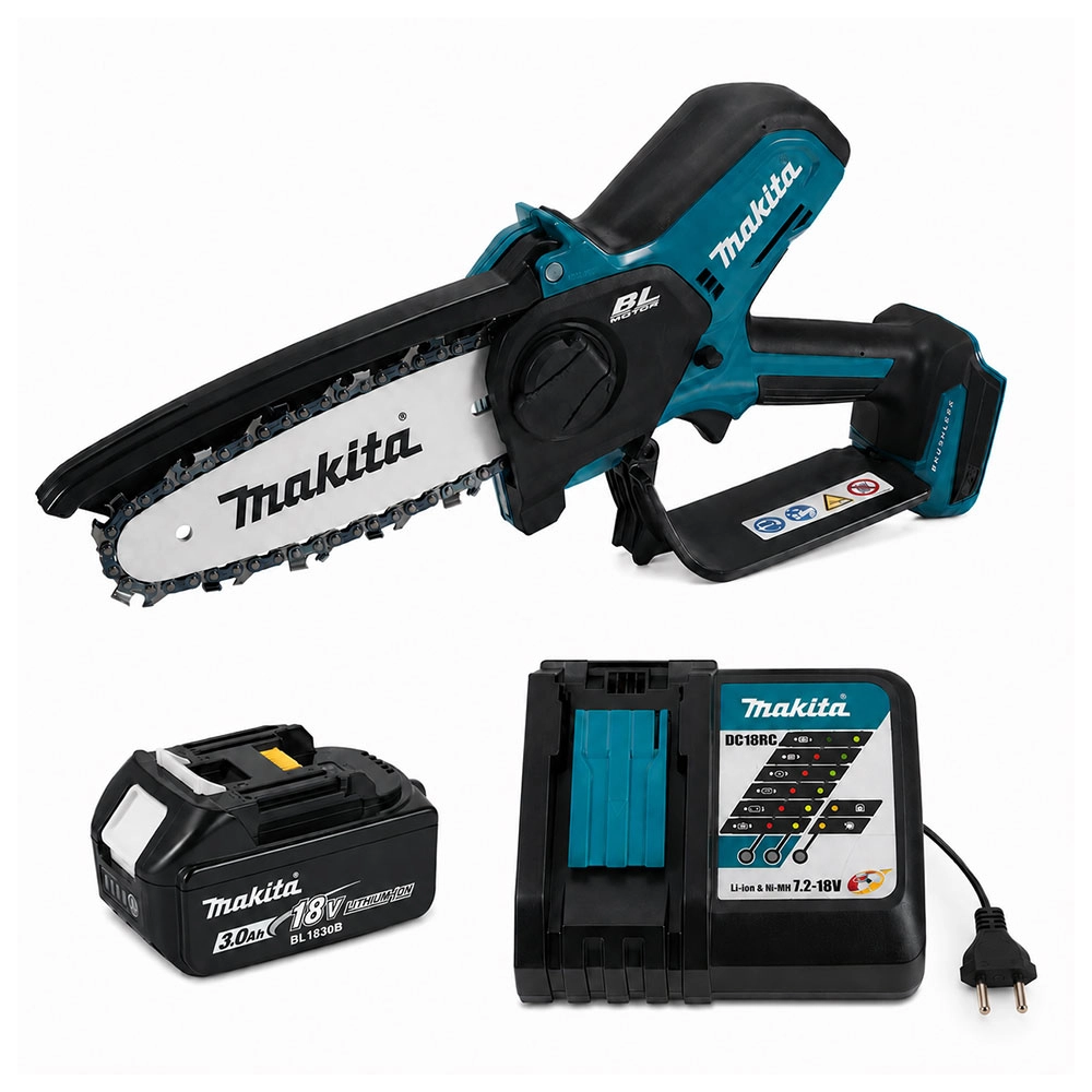 Motosserra Portátil Sabre 6 pol Bateria 18V DUC150Z01P Makita Motosserra Portátil Sabre 6 pol Bateria 18V DUC150Z01P Makita