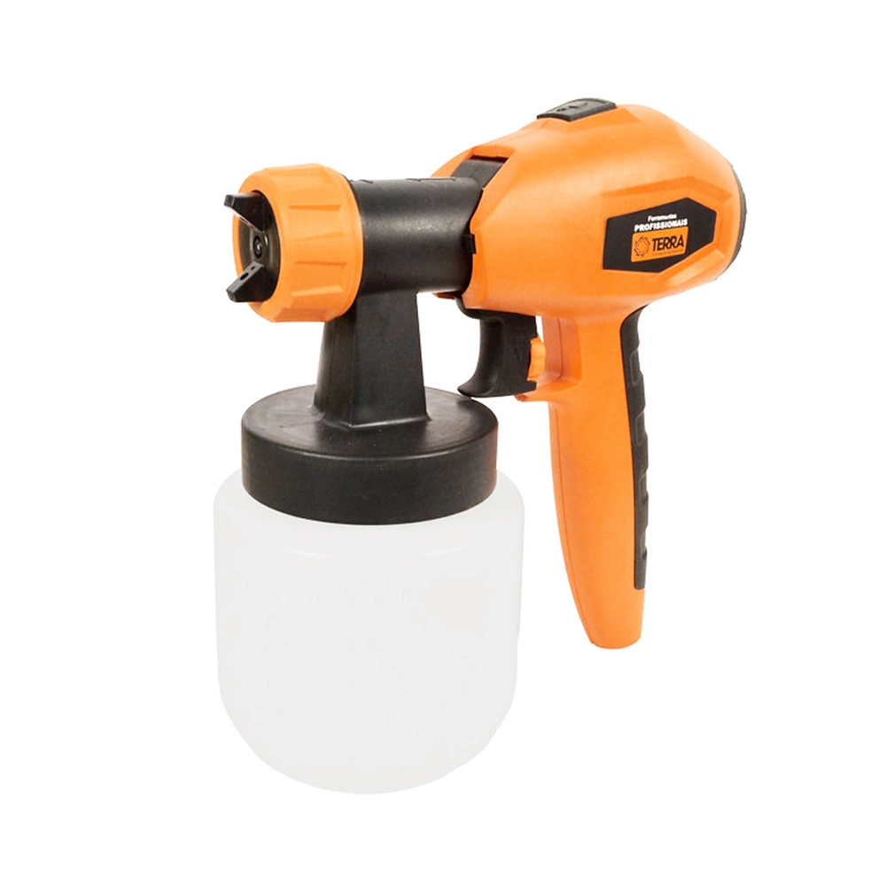 Pistola de Pintura Elétrica HVLP Pulverizadora 650W TP650 Terra 