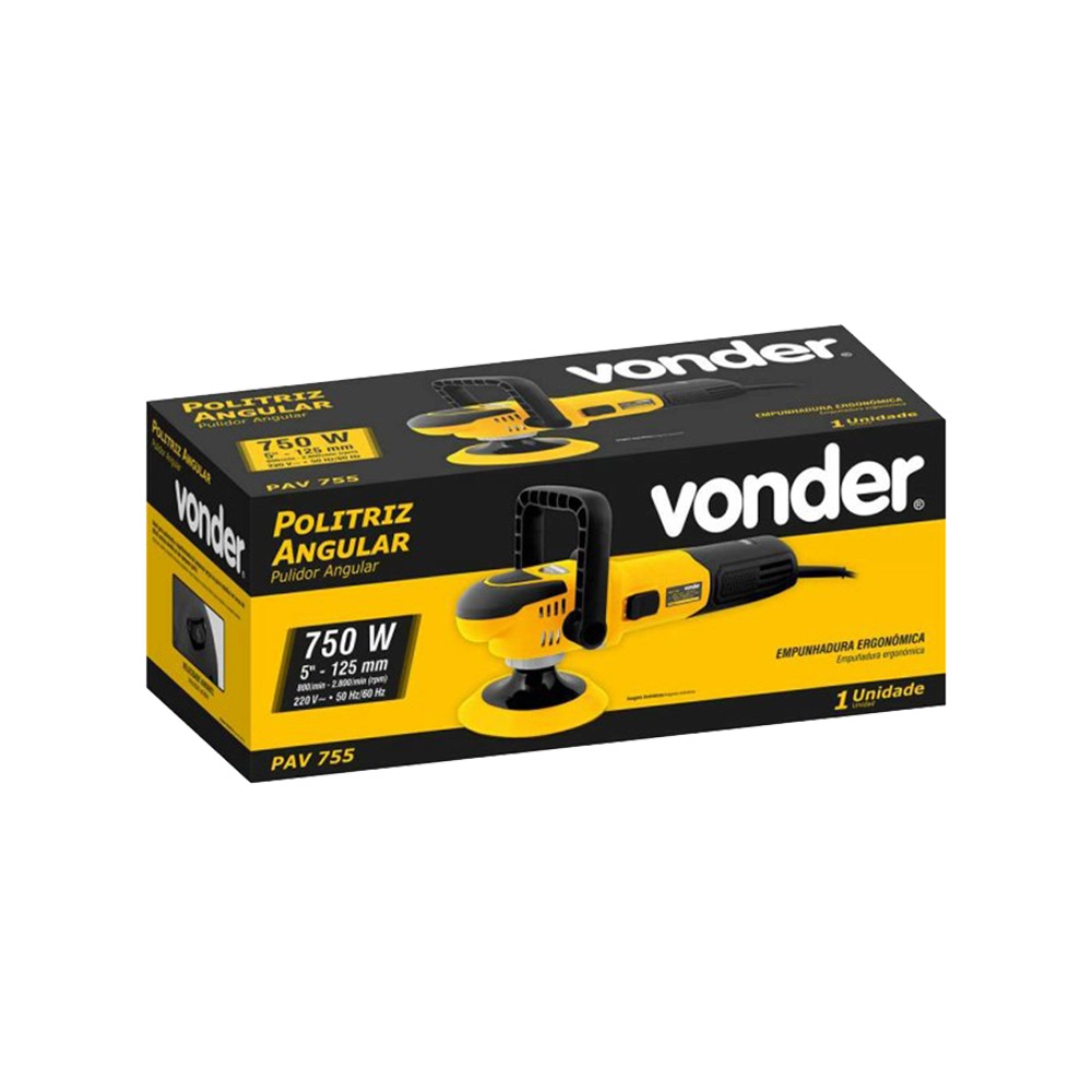 Politriz Angular 5" 750W PAV755 Vonder