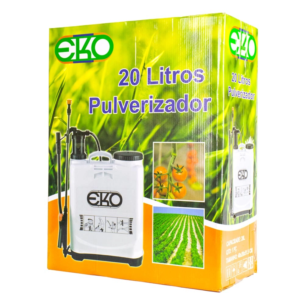 Pulverizador Manual Costal 20 Litros KF20D1 EKO Ferramentas