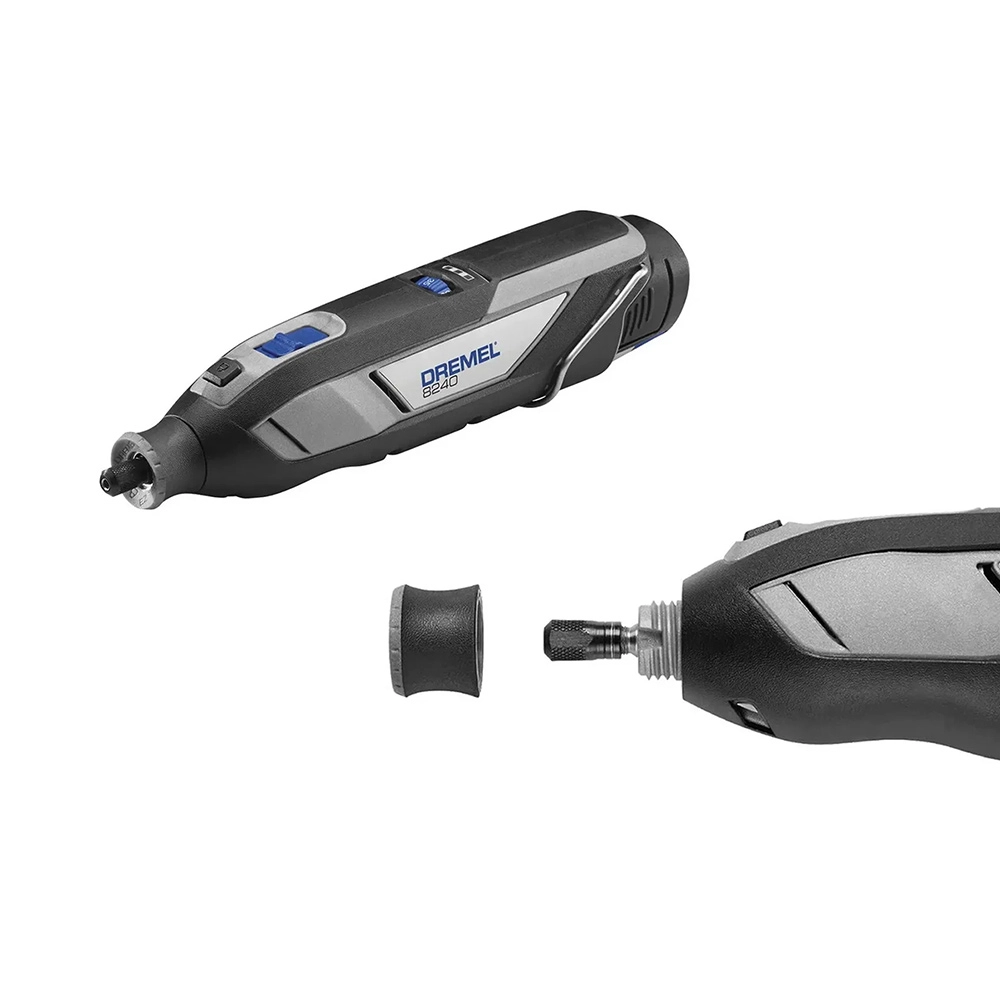Micro Retífica 2 Baterias 12V 2Ah Bosch 8240 Dremel