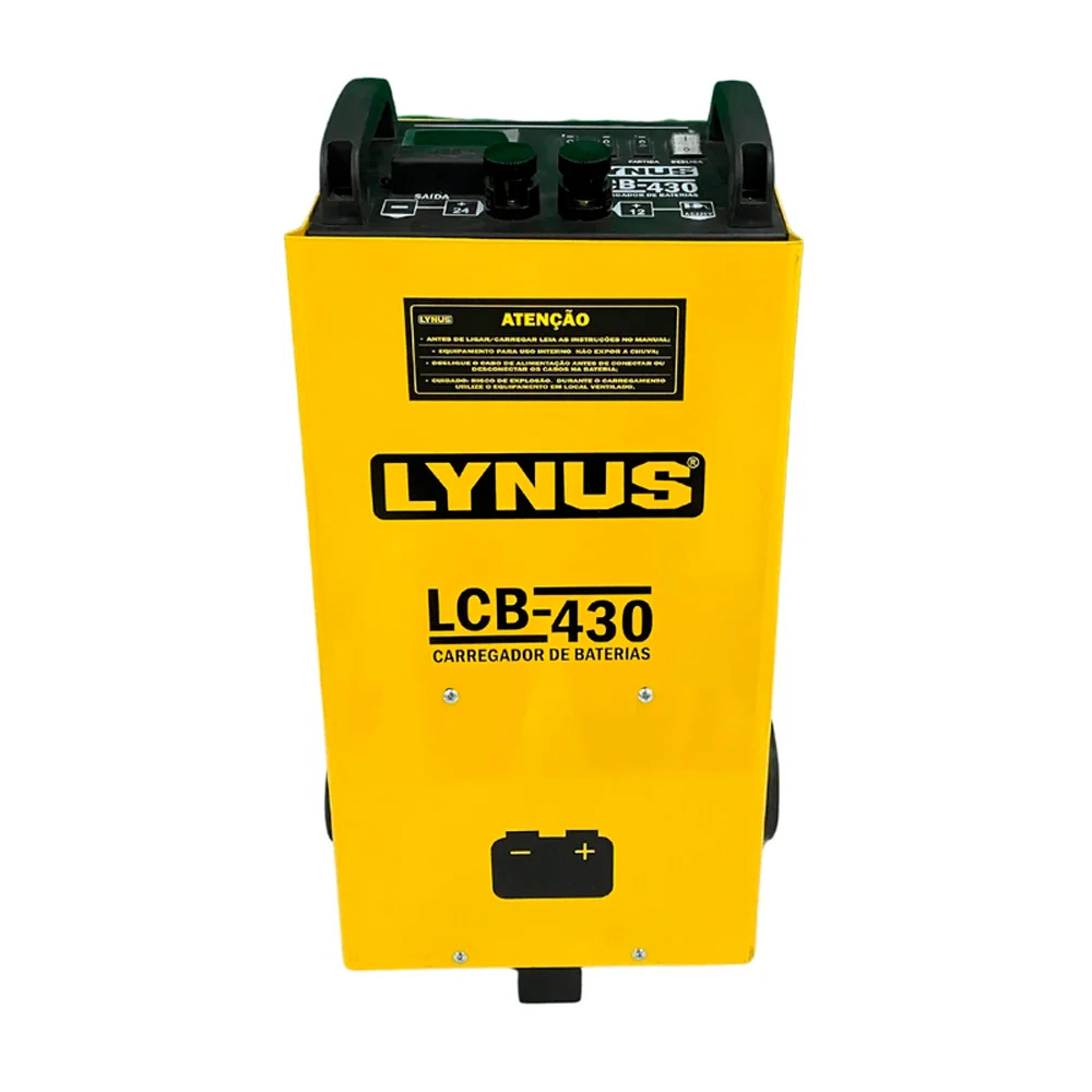 Carregador de Bateria LCB430 Lynus 220V