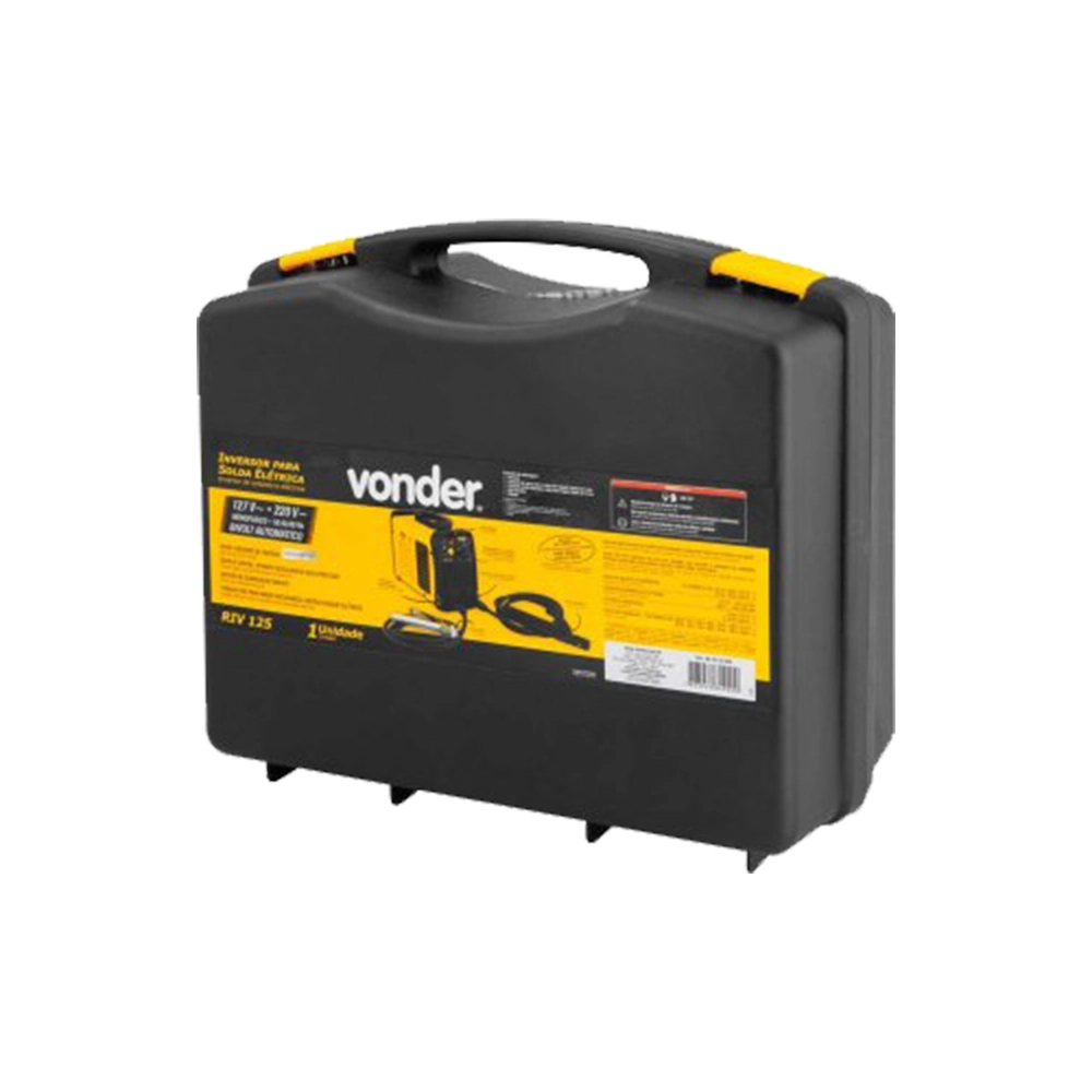 Inversor de Solda Display Digital Eletrodo e TIG Bivolt RIV125 Vonder