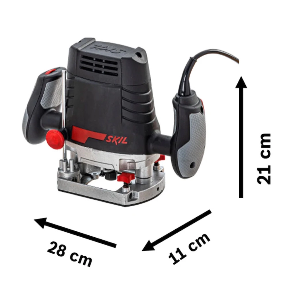 Tupia de Coluna Maleta Com 13 Acessórios  1100W 1831 Skil