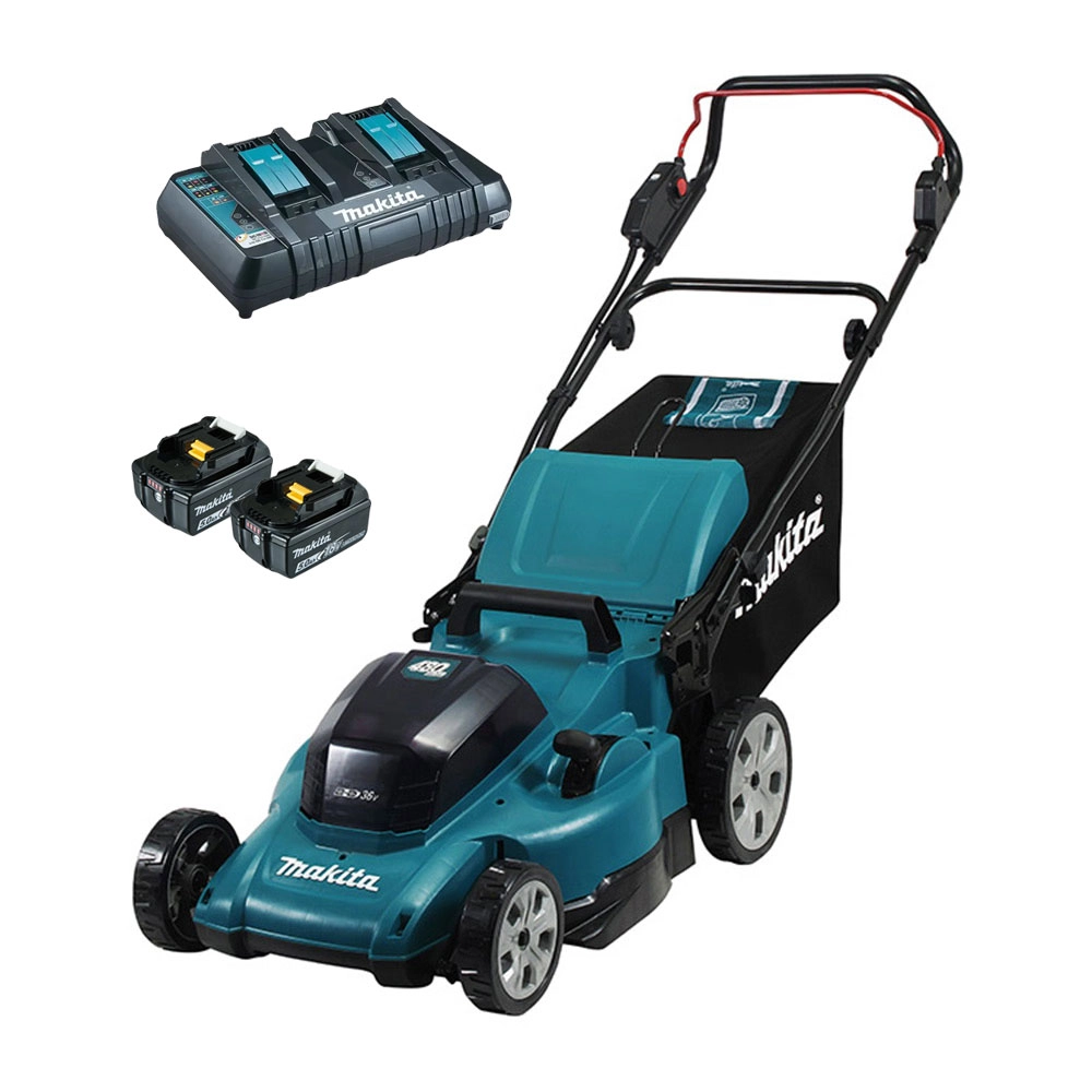 Cortador Grama 2 Baterias 5Ah 36V (18 + 18V) 48CM DLM480ZP Makita 