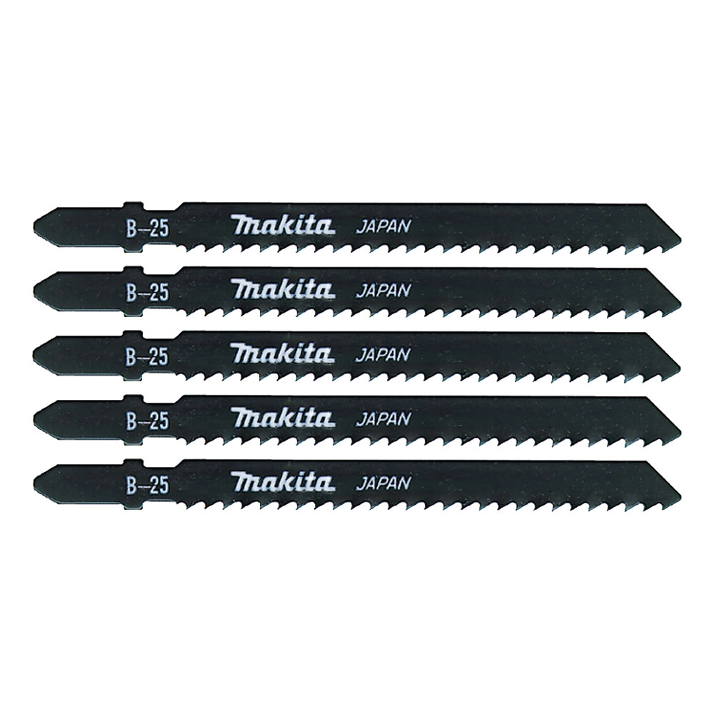 Lâmina Serra Tico-Tico 5 Peças Metal Madeira e PVC B25 A-85765 Makita