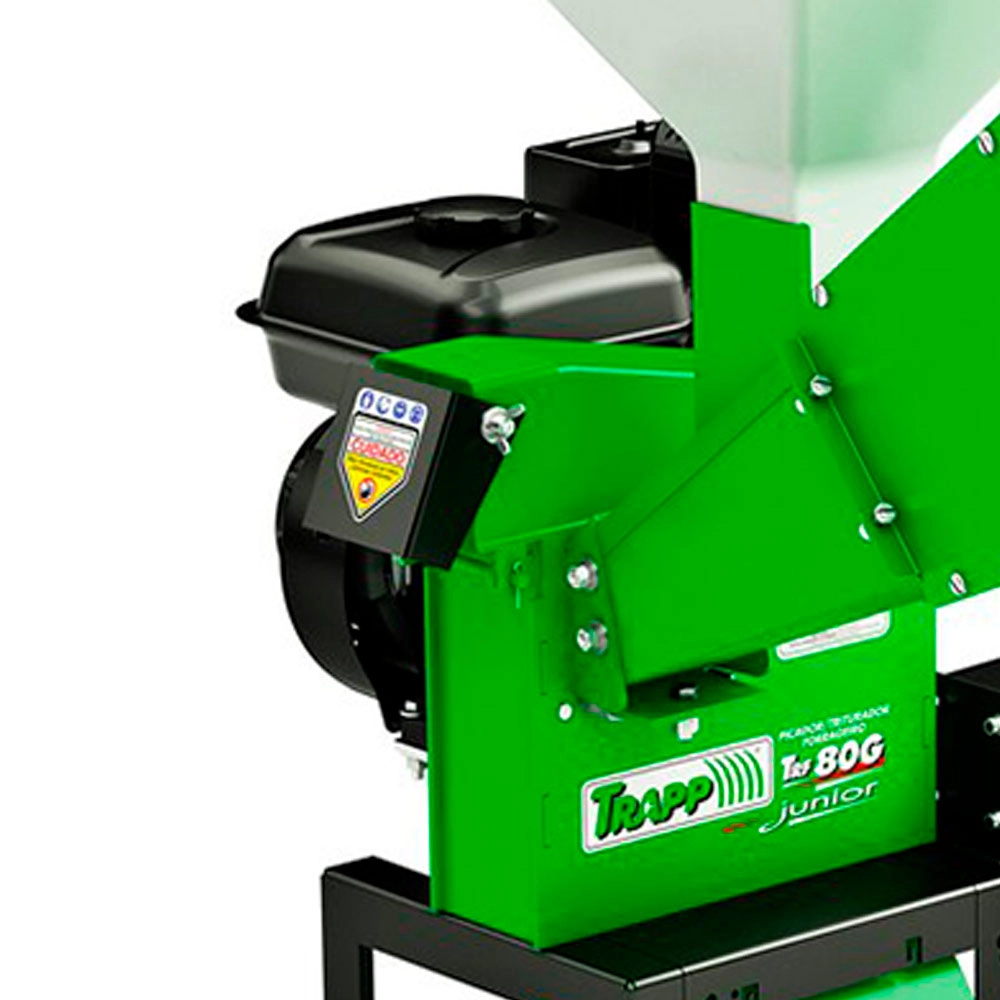 Triturador Forrageiro TRF80G NR12 Com Motor a Gasolina 7HP Trapp