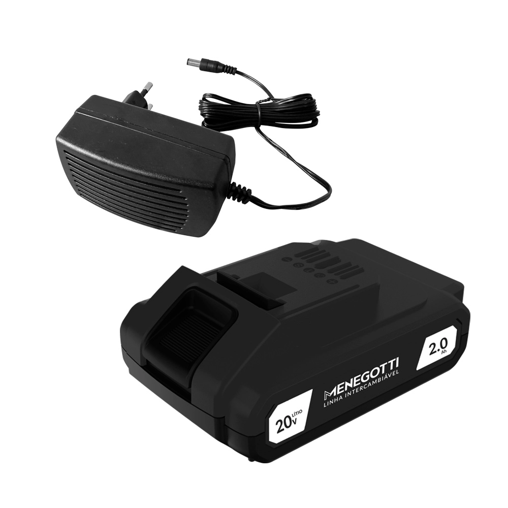 Parafusadeira Furadeira 1/2'' 13mm 2Ah 20V Brushless MFI20 Menegotti Parafusadeira Furadeira 1/2'' 13mm 2Ah 20V Brushless MFI20 Menegotti