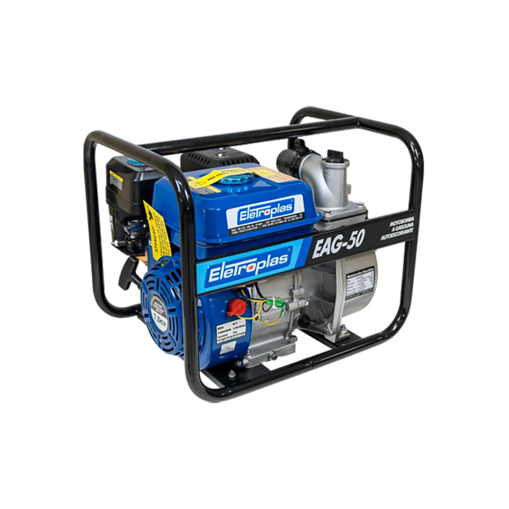 Motobomba Autoescorvante Gasolina 7hp EAG50-1 Eletroplas Motobomba Autoescorvante Gasolina 7hp EAG50-1 Eletroplas