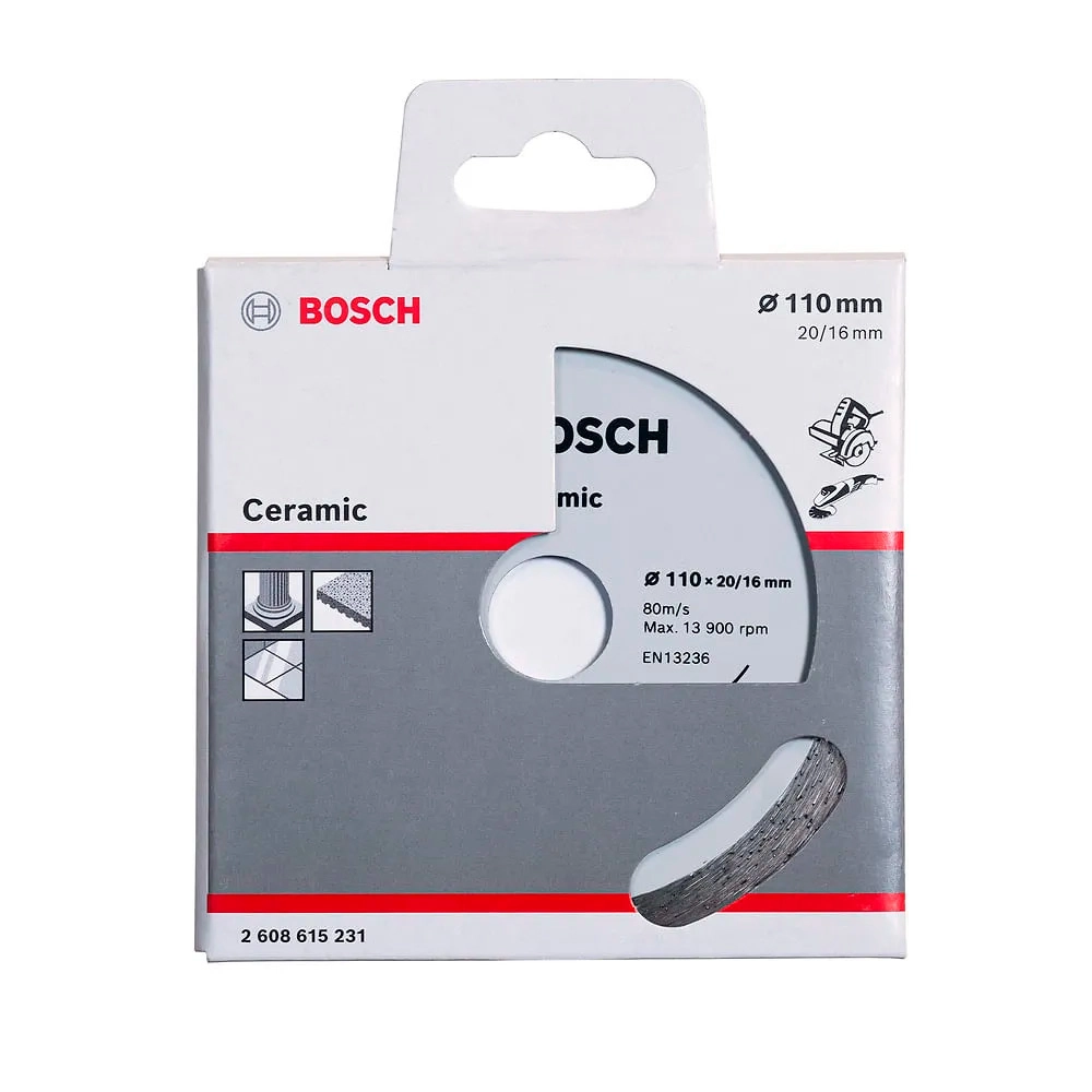 Disco Diamantado Ceramic Liso 110mm Bosch