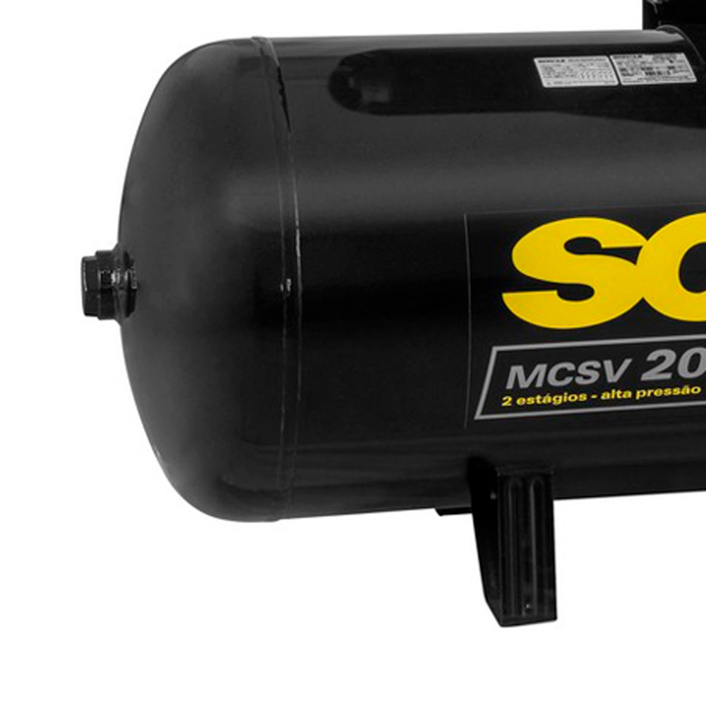 Compressor Ar 20 Pés Trifásico 220/380V 175PSI Audaz MCSV20/200 Schulz
