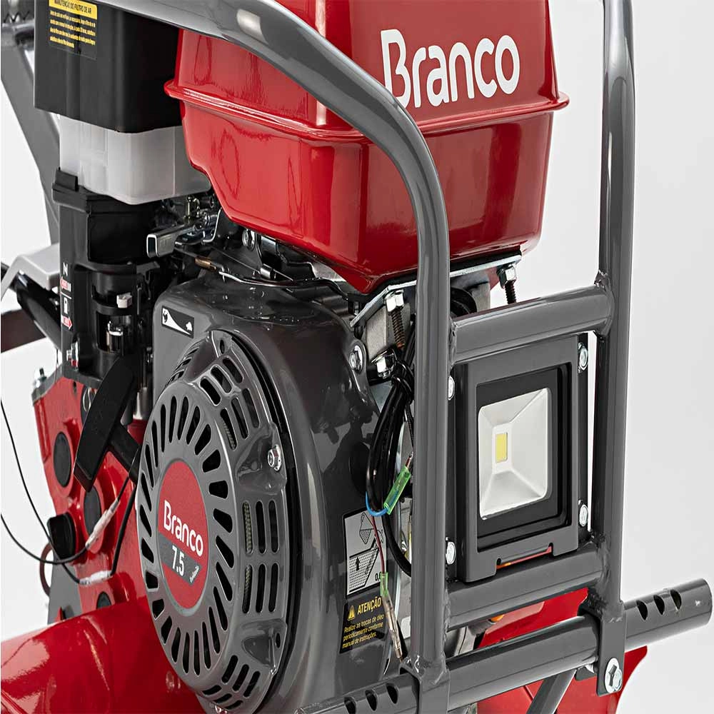 Motocultivador Tratorito A Gasolina 7,5Hp 3 Marchas BTTG7.5 Branco