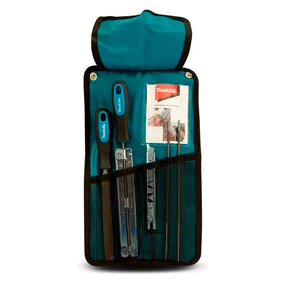 Bolsa Com Kit Para Afiação de Corrente D72160 Makita Bolsa Com Kit Para Afiação de Corrente D72160 Makita