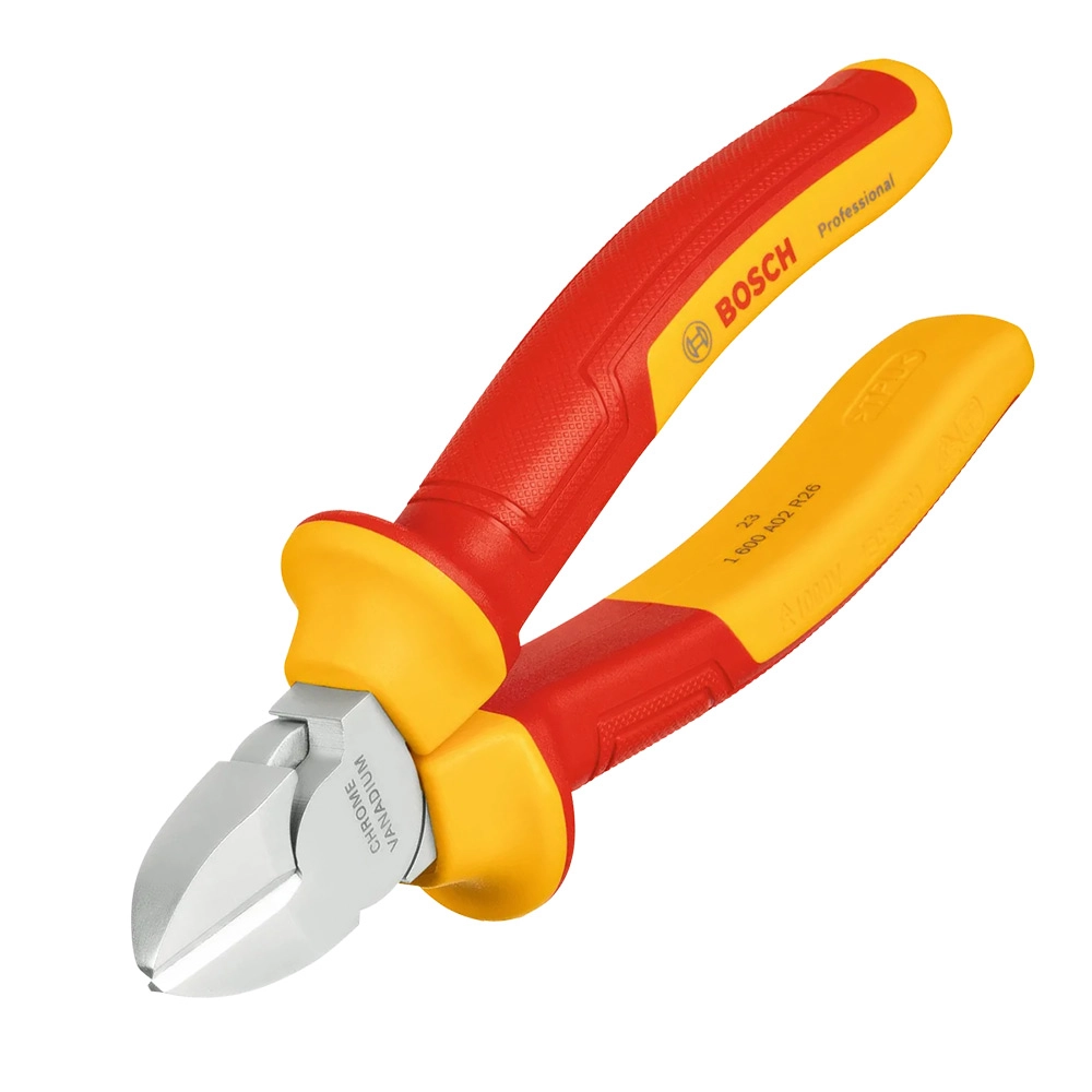Alicate de Corte Lateral Diagonal 160mm VDE 1600A02ND9000 Bosch Alicate de Corte Lateral Diagonal 160mm VDE 1600A02ND9000 Bosch