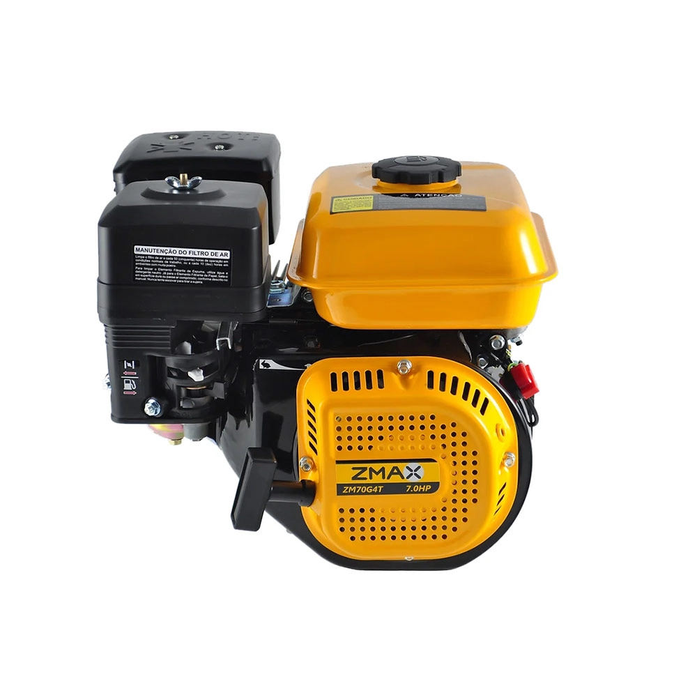Motor Gasolina Partida Manual 7HP 4 Tempos ZM70G4T ZMAX