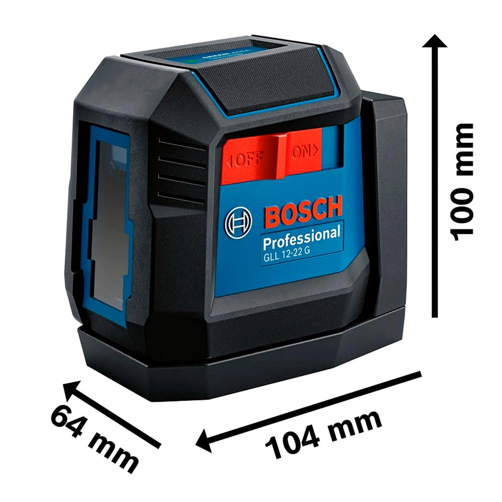 Nível Laser Verde 12M GLL12-22 Bosch