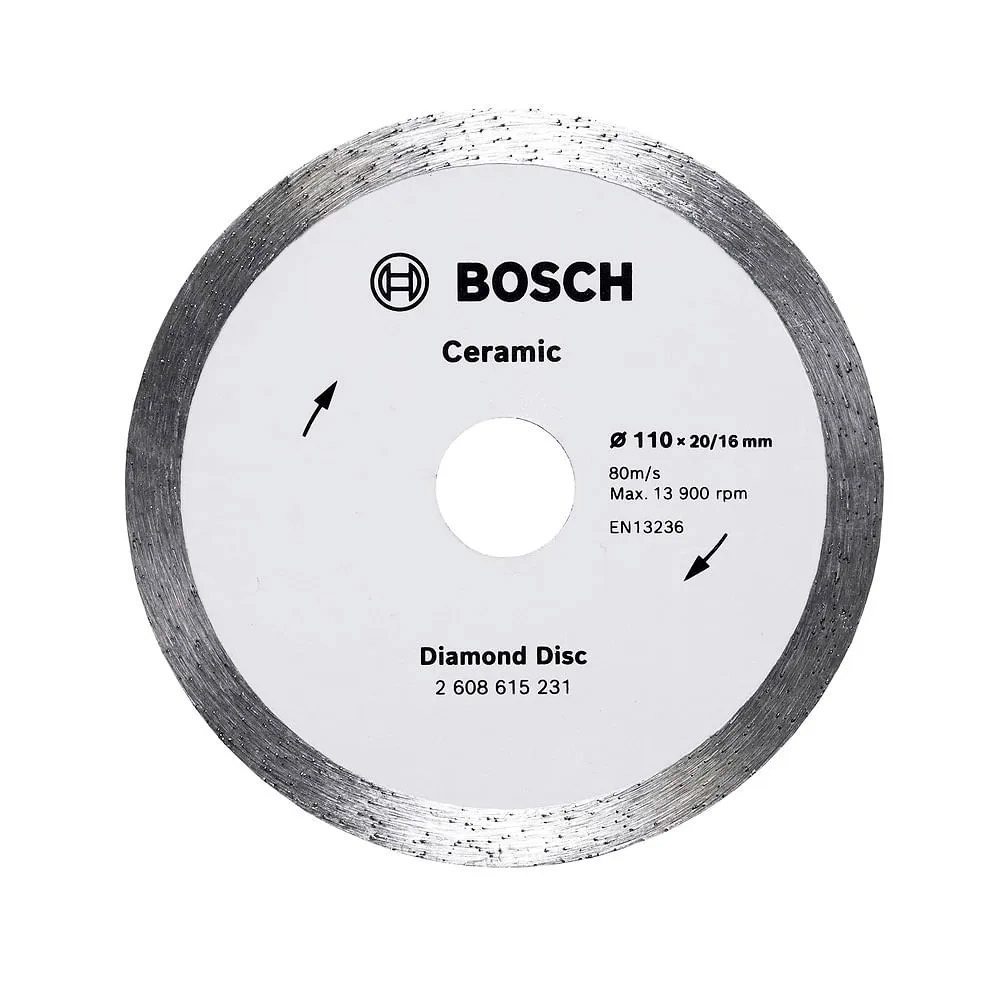 Disco Diamantado Ceramic Liso 110mm Bosch