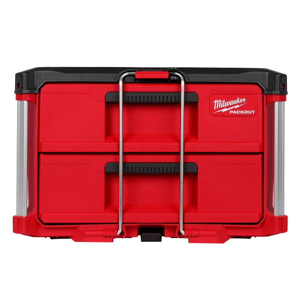 Maleta Caixa Modular 2 Gavetas 56,4x41,4x36,3cm Packout 48228442 Milwaukee