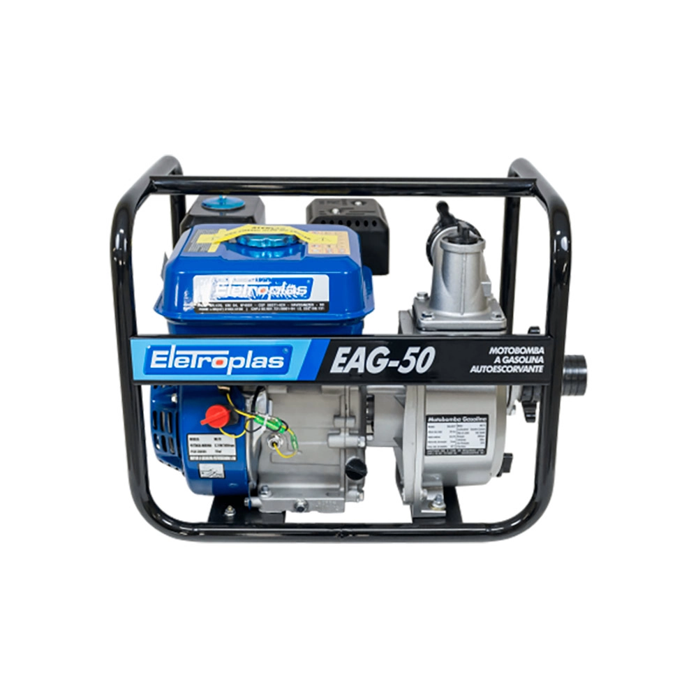 Motobomba Autoescorvante Gasolina 7hp EAG50-1 Eletroplas Motobomba Autoescorvante Gasolina 7hp EAG50-1 Eletroplas