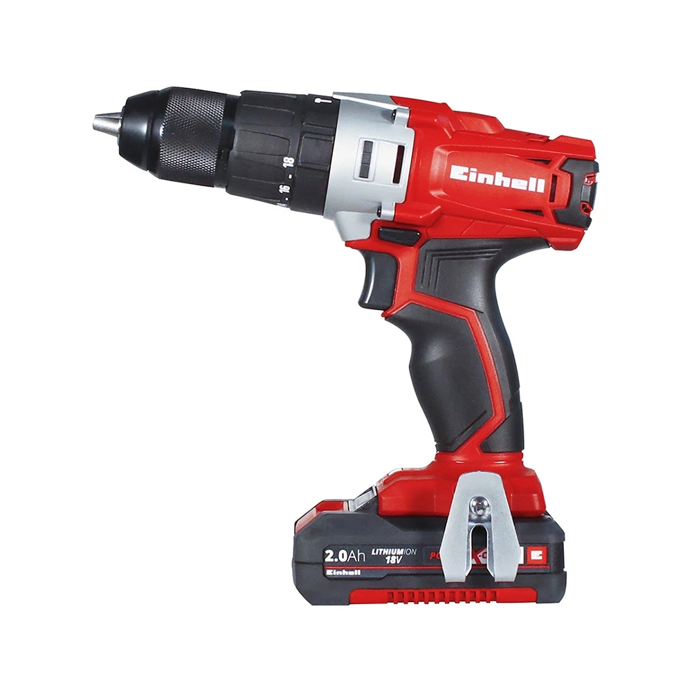 Parafusadeira Furadeira de Impacto TE-CD + Chave Impacto TE-CI 2 Bat 2,0Ah 18V Bivolt Einhell