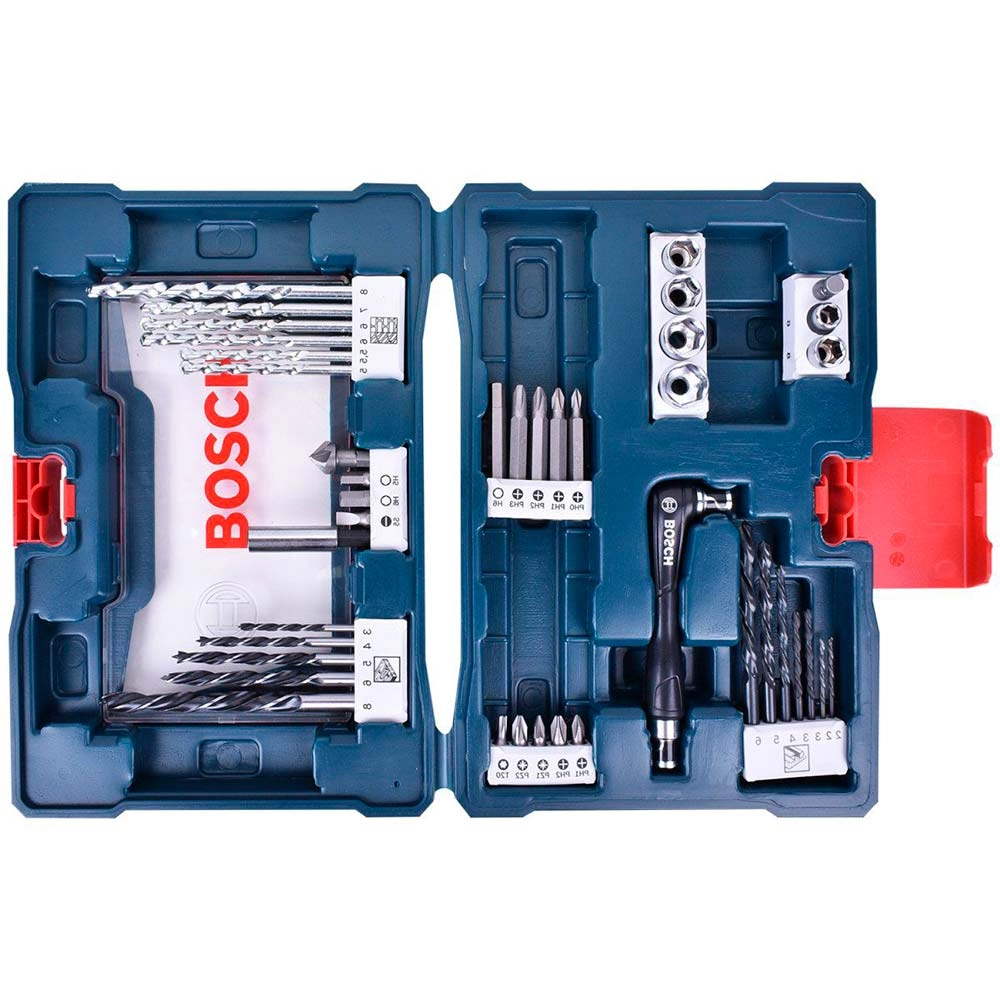 Jogo de Bits e Brocas 41 Peças Mini V-Line Bosch