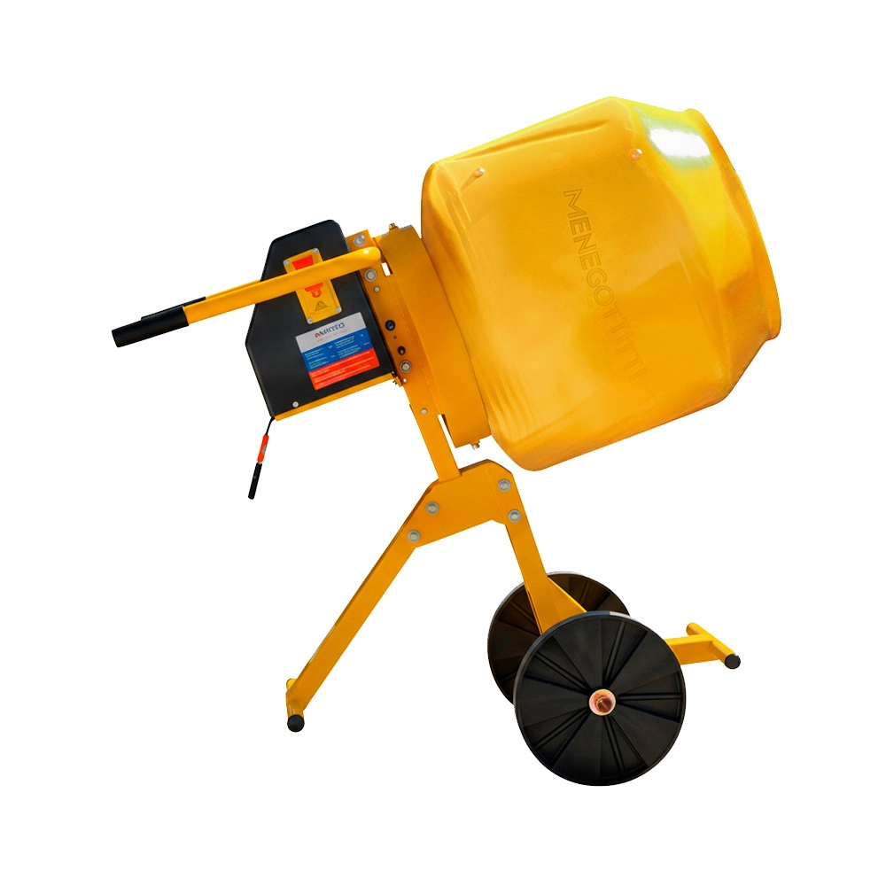 Betoneira Compacta Desmontável 1/2CV 130Litros Menegotti Betoneira Compacta Desmontável 1/2CV 130Litros Menegotti